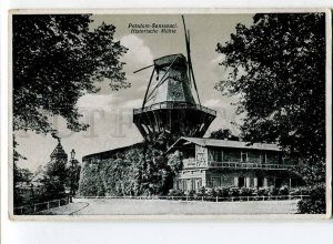 3015171 WINDMILL in Potsdam Germany Vintage PC