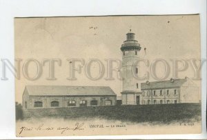 438138 FRANCE ONIVAL lighthouse Vintage postcard