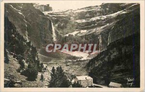 Modern Postcard Gavarnie Cirque and Hotel