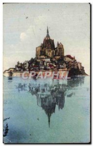 Old Postcard Mont St Michel Cote Est