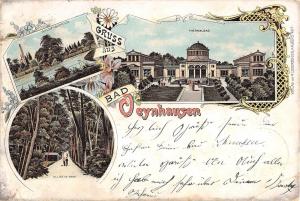 BG19215 gruss aus bad oeynhausen germany litho