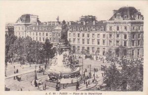 France Paris Place de la Republique