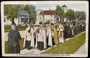 Vintage Postcard 1915-1930 Our Lady of Consolation Cathedral, Carey, Ohio (OH)