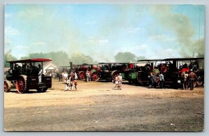 Mt. Pleasant  Iowa  Midwest Old Settlers & Threshers  Postcard