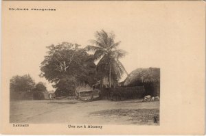 PC ABOMEY UNE RUE DAHOMEY BENIN (a27793)