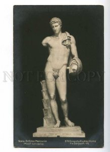 187905 Antinoo Mercurio Mercury GOD Nude Man Vintage postcard