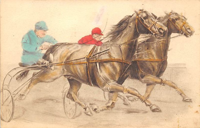 Horse Racing, Trotters, Unused 