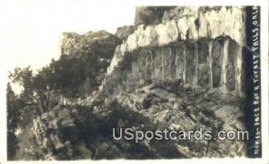 Women Face Rock - Turner Falls, Oklahoma