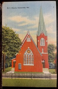 Vintage Postcard 1930-1945 (Grace) M.P. Church, Centerville, Maryland (MD)