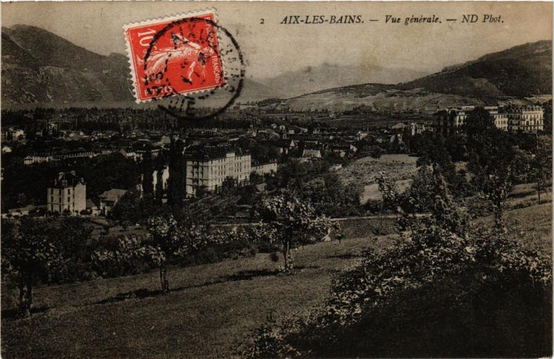 CPA AIX-les-BAINS - Vue générale (352157)