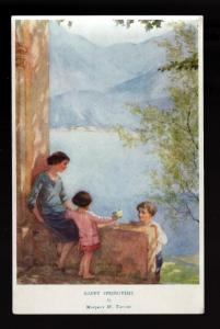 Margaret W Tarrant Happy Springtime Picture Postcard!