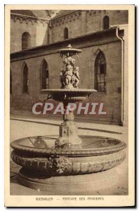 Old Postcard Guebwiller Fontaine des Innocents