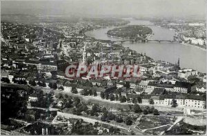 Modern Budapest Postcard view of Buda