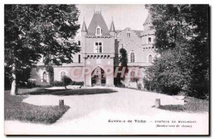 Surroundings of Vichy Old Postcard Chateau de Maulmont