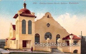 Christian Science Church Spokane, Washington, USA Unused 