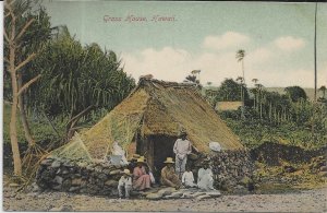 Grass House, Hawaii, mint (PC1807)