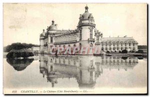 Old Postcard Chantilly Chateau