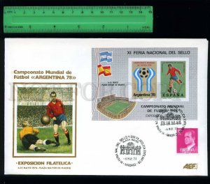 228937 SPAIN 1978 Fifa World Cup ARGENTINA football Soccer Exhibition