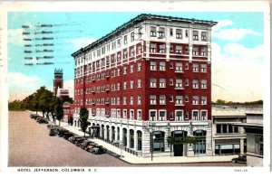 Columbia, South Carolina - jA view of Hotel Jefferson - in 1931