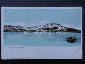 Morocco TANGER Port / Harbour c1905 UB Postcard by Valentin Hell