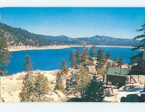 Pre-1980 WATER SCENE Big Bear Lake California CA hk2338