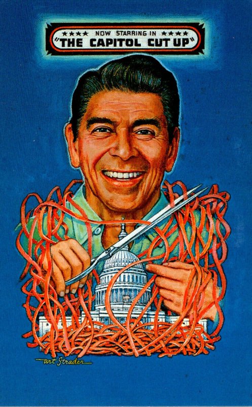 Political Humour Ronald Reagan The Capitol Cut Up