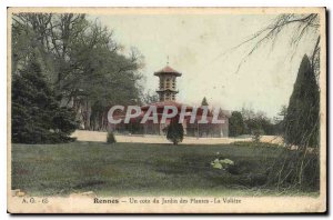 Postcard Old Rennes A corner of the Botanical Gardens La Voliere