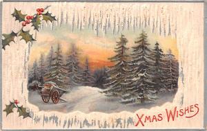 Christmas Postcard Old Vintage Antique Post Card