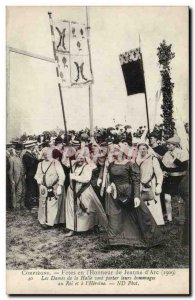 Old Postcard Compiegne festivals of Jeanne d & # 39arc (1909) The ladies of t...