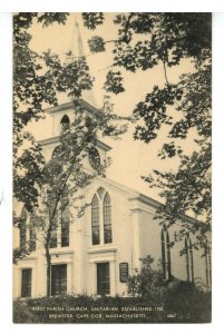 MA - Cape Cod, Brewster. First Parish Church, Unitarian