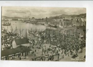 3147108 NORWAY Bergen Vintage photo postcard