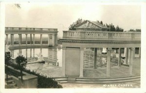 Beautiful Hearst Castle California 1938 RPPC Photo Postcard 20-2784