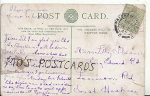 Genealogy Postcard - Slater - King Edward Road - South Hackney - London - 8792A