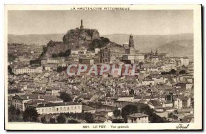 Old Postcard Le Puy General view