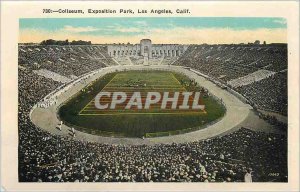 Postcard Modern Coliseum Exposition Park Los Angeles Calif Football