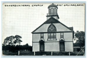 c1917 Congregational Church, East Orleans, Massachusetts MA Antique Postcard