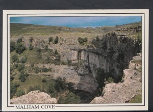 Yorkshire Postcard - Malham Cove, The Yorkshire Dales  T7946