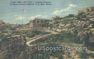 Ticket Office & Trail in Carlsbad Caverns National Park, New Mexico