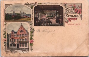 Germany Gruss Aus Kevelaer Vintage Postcard 02.97