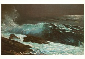 Postcard The Toledo Museum Of Art Winslow Homer Sunlight On The Coast Oil Canvas