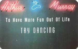 Austin TX Arthur Murray Dance Studio Guest Card, Business Card 2 x 3.5