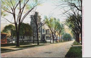 Collingwood Avenue Presbyterian Church Toledo Ohio Vintage Postcard C069