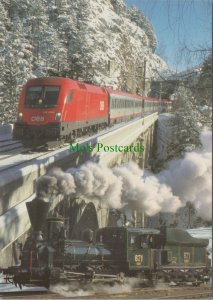 Railways Postcard - Trains - Die Sudbahn-Lokomotiven Der Reihe 29 - Ref.RR15906