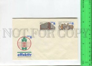 466637 1987 year East Germany GDR Leipzig Fair Postal Stationery postal COVER