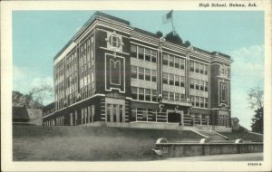 Helena AR High School Old Postcard