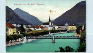 Bridges Postcard Bad Ischl Esplanade Ssalzkammergut Austria Posted