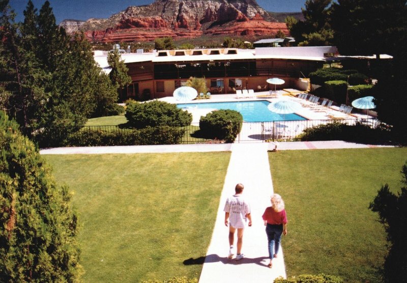 Vintage Postcard Quality Inn Kings Ransom Motor Hotel Sedona Arizona AZ