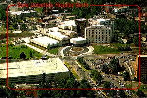 North Carolina Durham Aerial View Duke University Hospital North