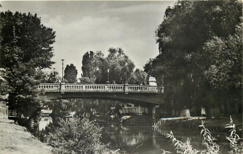 Romania Timisoara bridge over Bega butterfly stamp