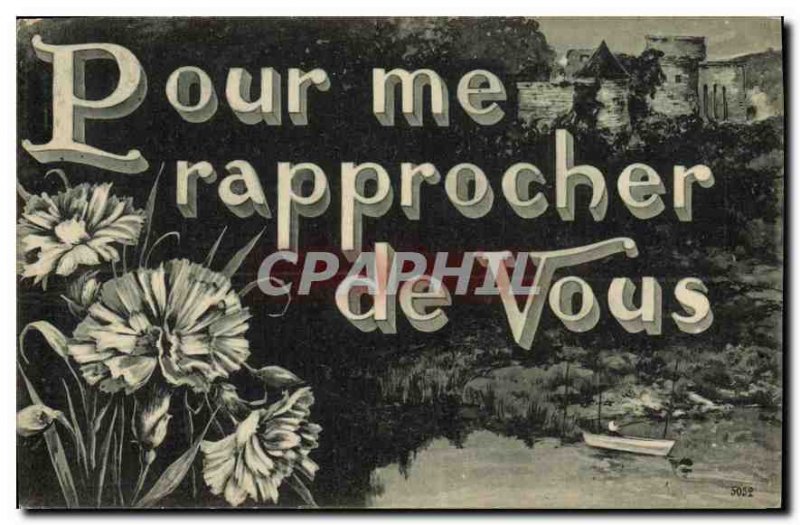 Old Postcard To me closer to You